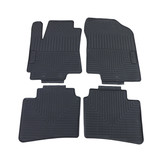 Rubberen vloermatten geschikt voor Kia Rio UB 11-16 - Zwart - 4 stuks