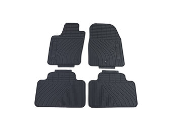 Rubberen vloermatten - Jeep Grand Cherokee WK vanaf 2010 - Set van 4 - Zwart