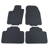 Rubberen vloermatten - Jeep Grand Cherokee WK vanaf 2010 - Set van 4 - Zwart