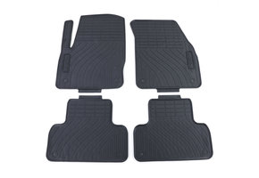 Rubberen vloermatten set - Land Rover Range Rover Evoque LV vanaf 2011 - Premium kwaliteit - Zwart