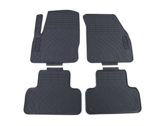 Rubberen vloermatten set - Land Rover Range Rover Evoque LV vanaf 2011 - Premium kwaliteit - Zwart