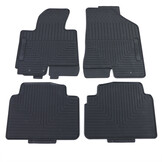 Premium rubber vloermatten geschikt voor Kia Sportage SL 10+ - Zwart - 4 stuks