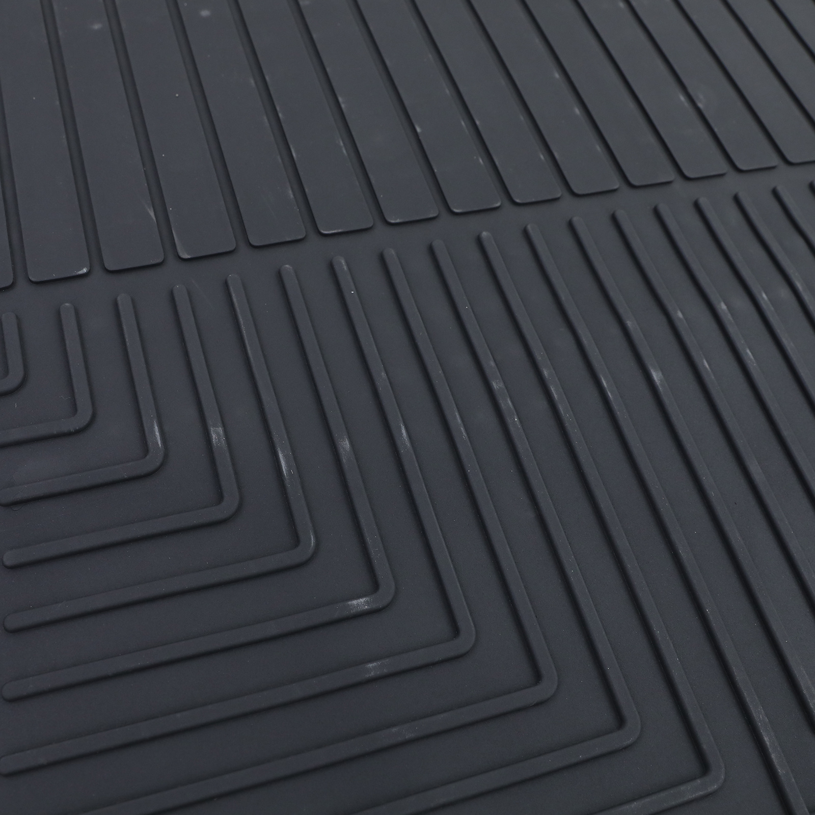 Premium rubber vloermatten geschikt voor Kia Sportage SL 10+ - Zwart - 4 stuks