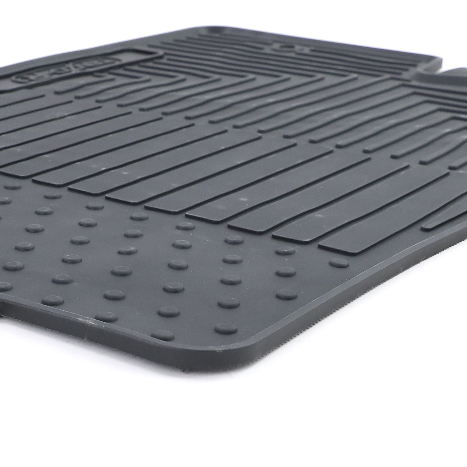 Premium rubber vloermatten geschikt voor Kia Sportage SL 10+ - Zwart - 4 stuks