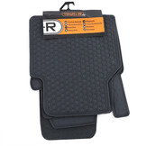 Rubberen vloermatten - VW Tiguan 5N 07-18 - Premium kwaliteit - Zwart