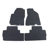 Rubberen vloermatten - Kia Sportage JE KM 04-10 - zwart - 4 stuks