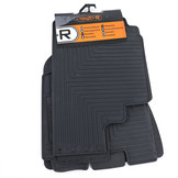 Rubberen vloermatten geschikt voor Kia Sportage JE KM 04-10 - zwart - 4 stuks