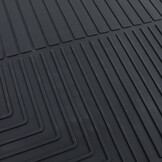 Rubberen vloermatten - Kia Sportage JE KM 04-10 - zwart - 4 stuks