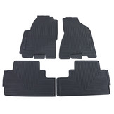 Rubberen vloermatten - Kia Sportage JE KM 04-10 - zwart - 4 stuks