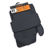 Rubberen vloermatten geschikt voor Peugeot 208 12-19 - Set van 4 - Zwart