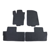 Premium rubberen vloermatten geschikt voor Mercedes M-Klasse ML W164 05-11 - zwart - 4 stuks