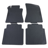 Rubberen vloermatten geschikt voor Mercedes S-Klasse W220 98-05 - Premium kwaliteit - Kleur: zwart