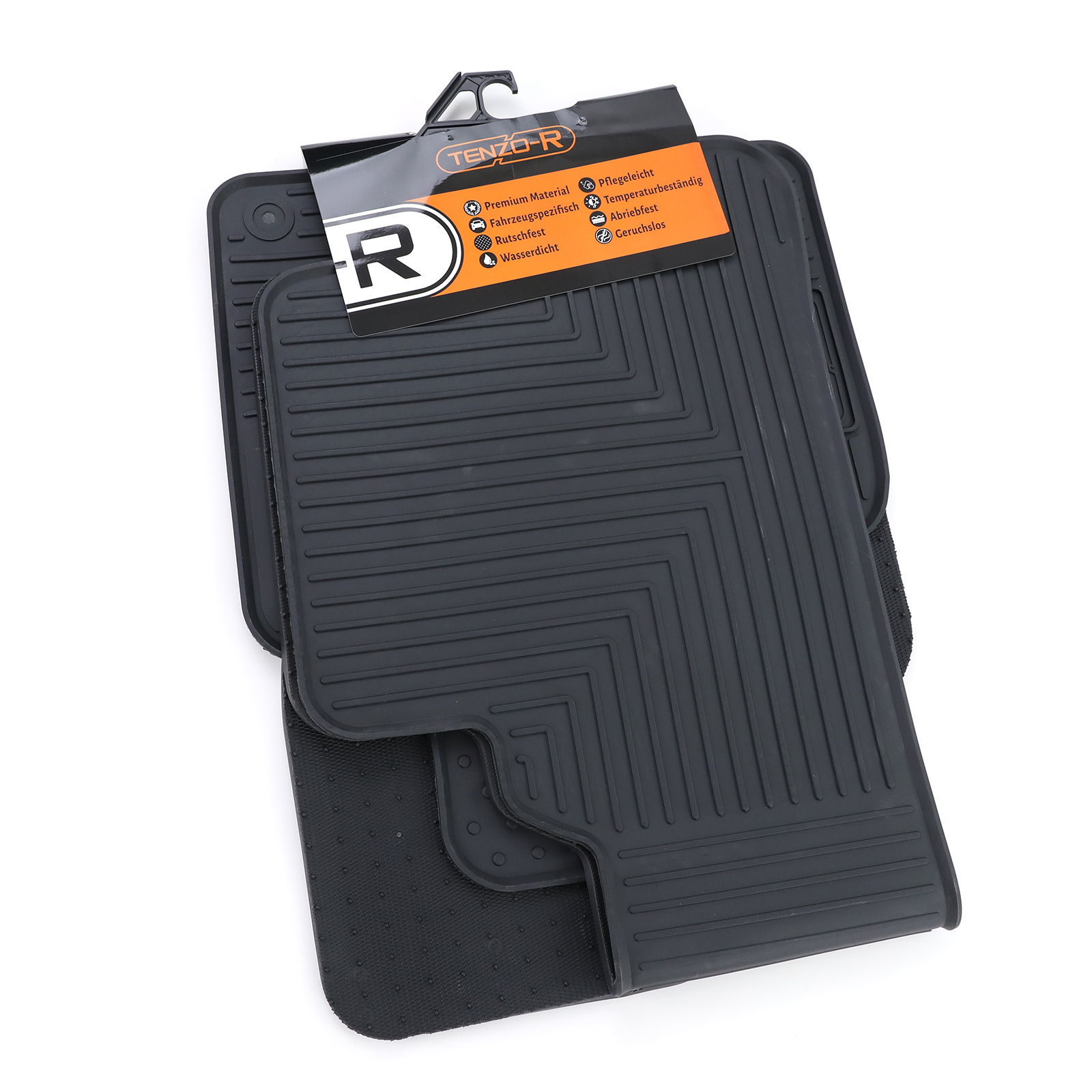 Rubberen vloermatten - Kia Sorento 3 - 3 stuks - zwart
