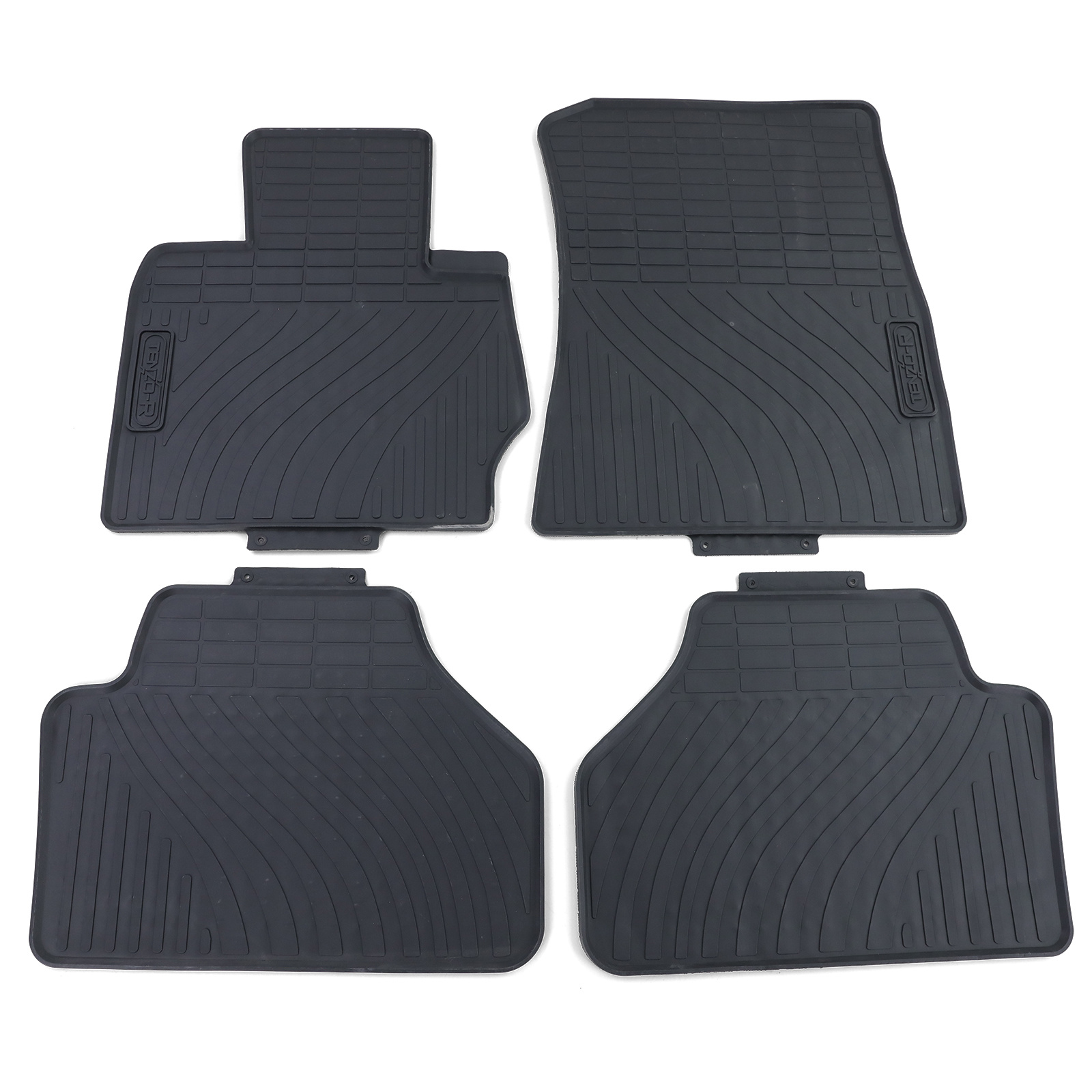 Rubberen vloermatten - BMW X4 F26 13-18 - Zwart - 4 stuks