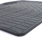 Rubberen vloermatten geschikt voor Peugeot 3008 vanaf 2009 - 3 stuks - Zwart