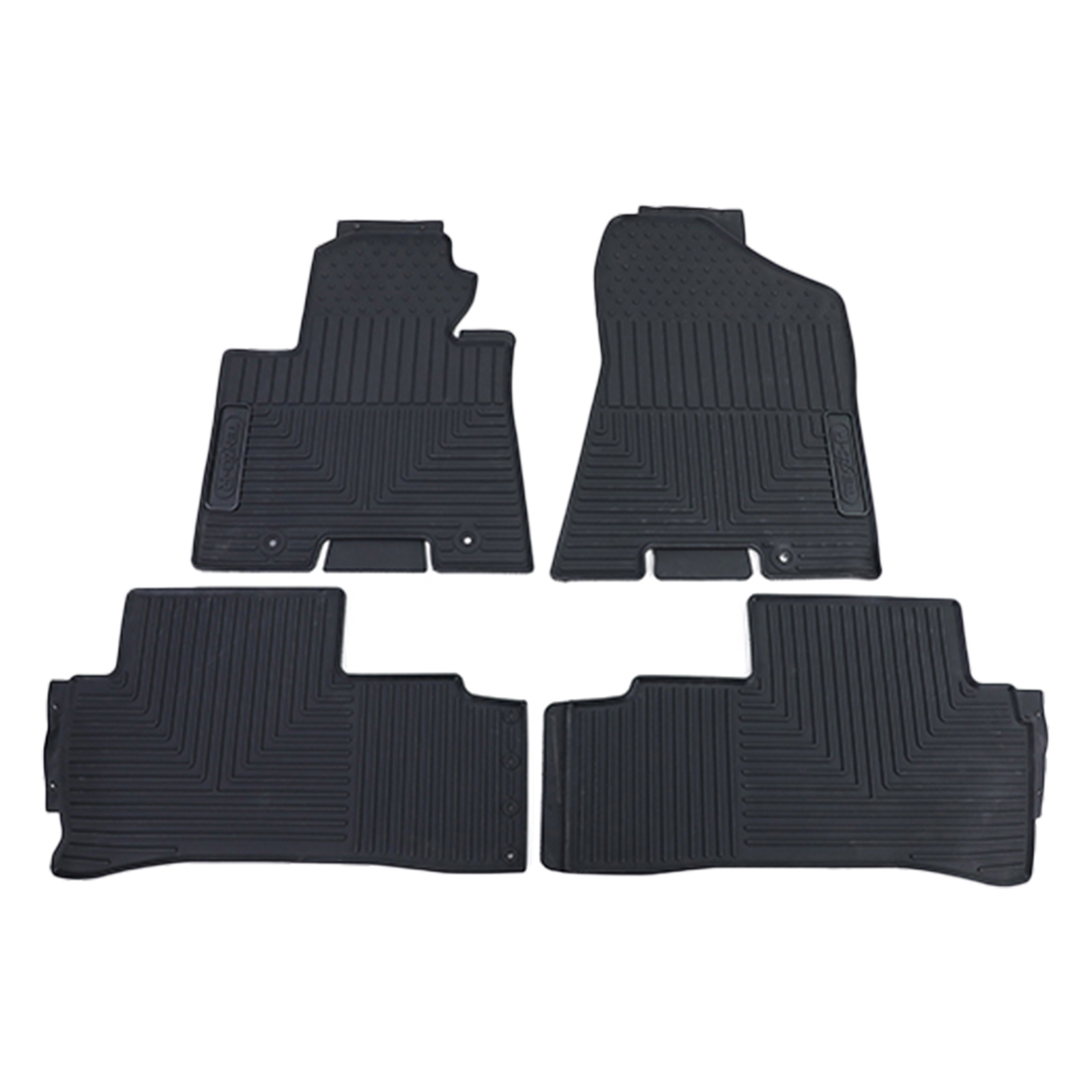 Rubberen vloermatten - Hyundai Tucson TL TLE 15+ - Premium kwaliteit - Zwart