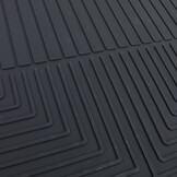 Rubberen vloermatten geschikt voor Hyundai Tucson TL TLE 15+ - Premium kwaliteit - Zwart