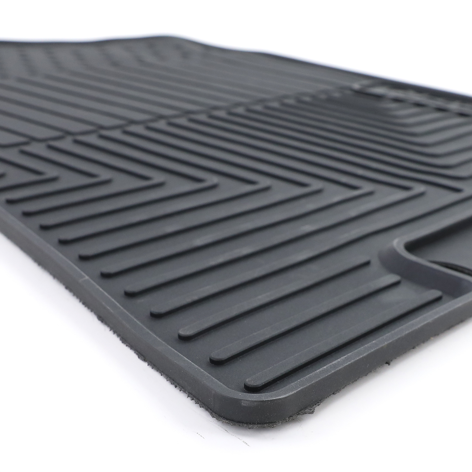 Rubberen vloermatten geschikt voor Hyundai Tucson TL TLE 15+ - Premium kwaliteit - Zwart