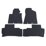 Rubberen vloermatten geschikt voor Hyundai Tucson TL TLE 15+ - Premium kwaliteit - Zwart