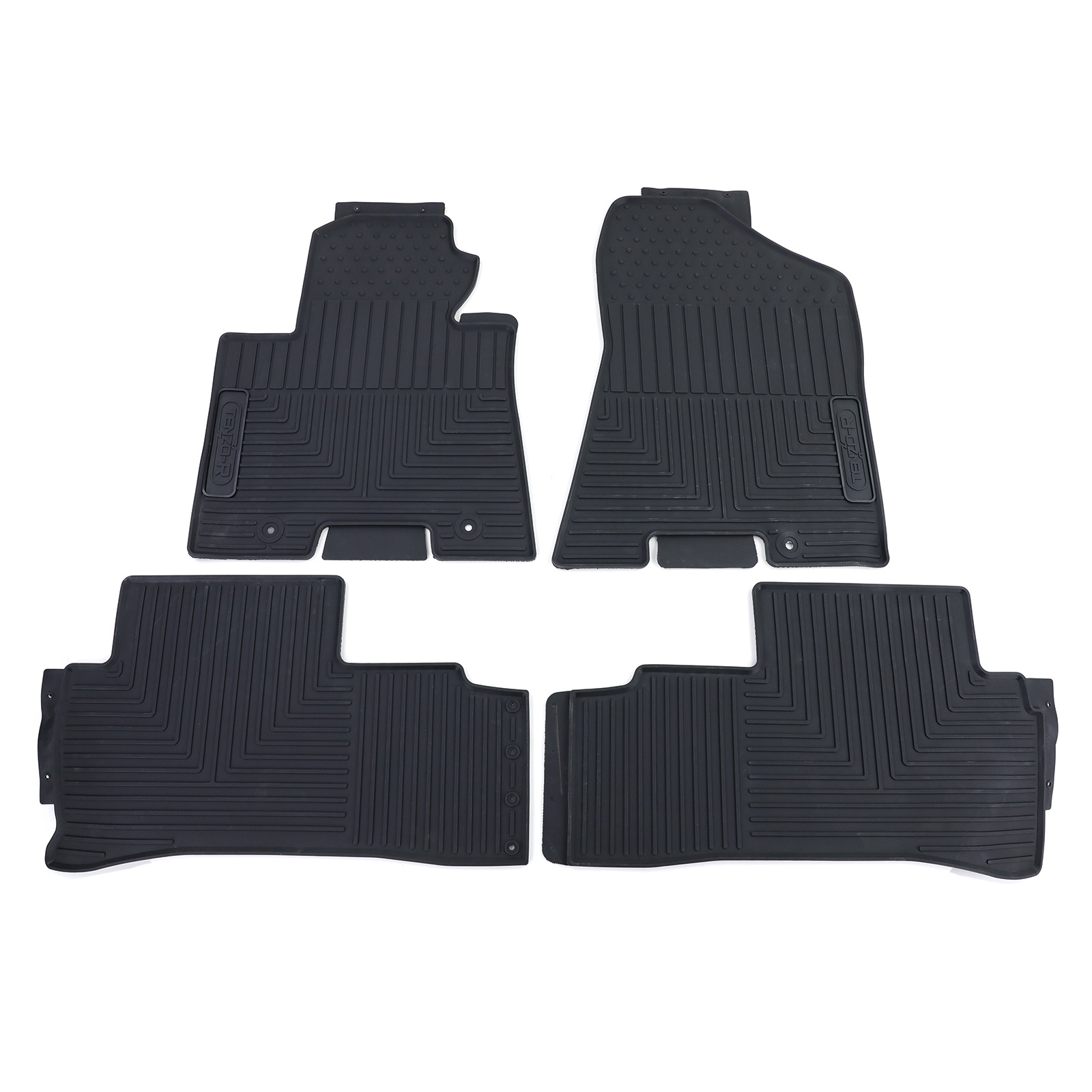 Rubberen vloermatten - Hyundai Tucson TL TLE 15+ - Premium kwaliteit - Zwart