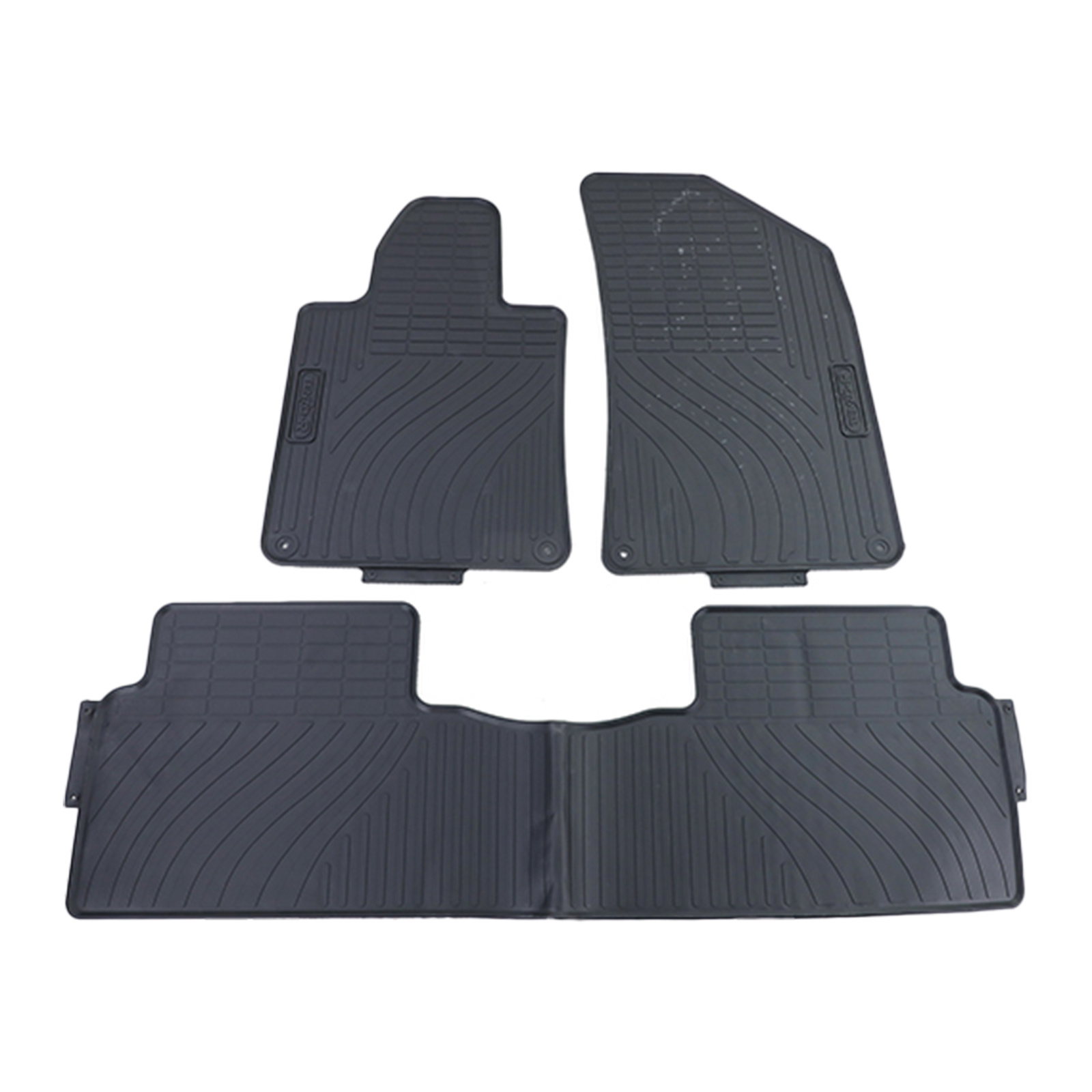 Vloermatten geschikt voor Peugeot 508 8D 8F - Premium rubber - Zwart