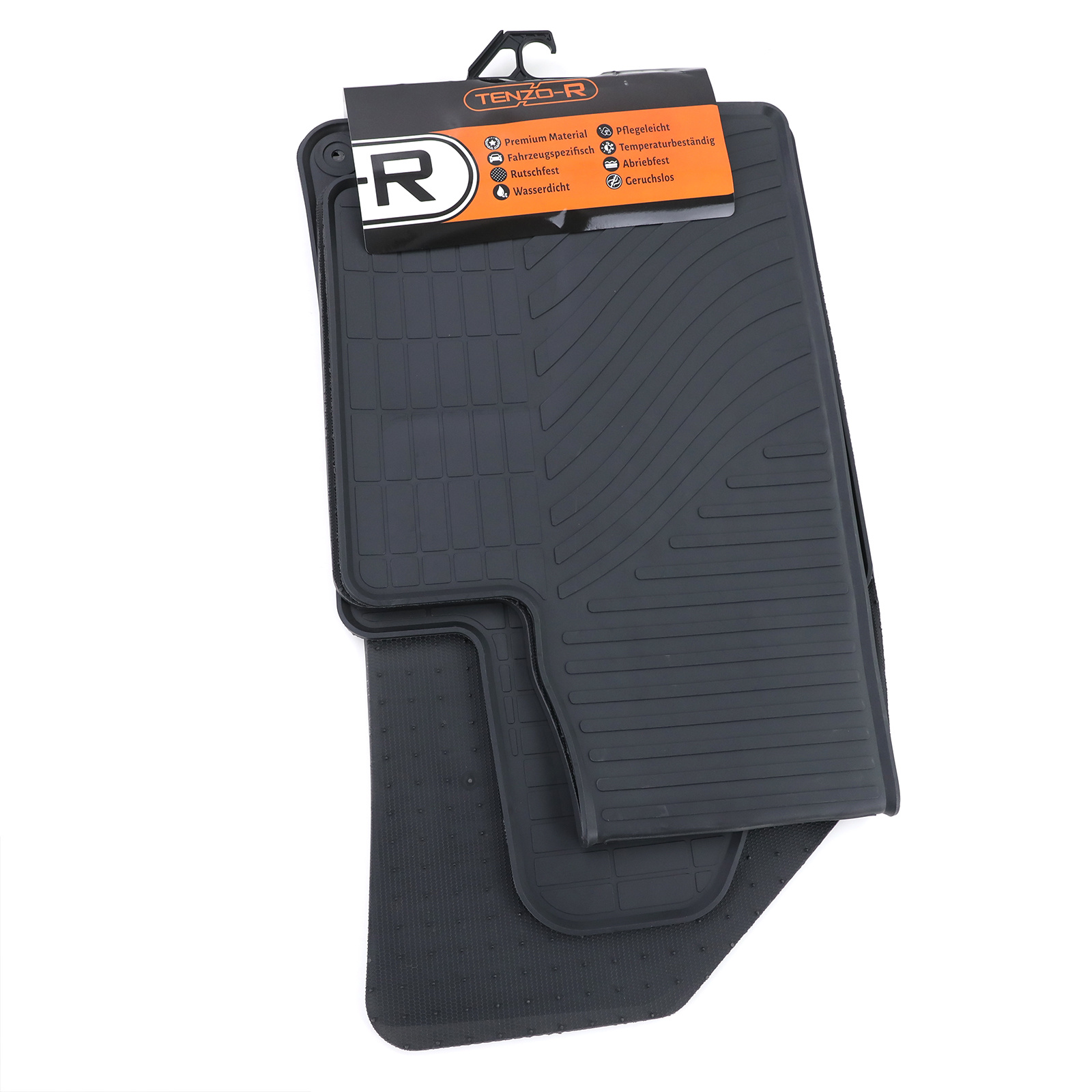 Vloermatten geschikt voor Peugeot 508 8D 8F - Premium rubber - Zwart