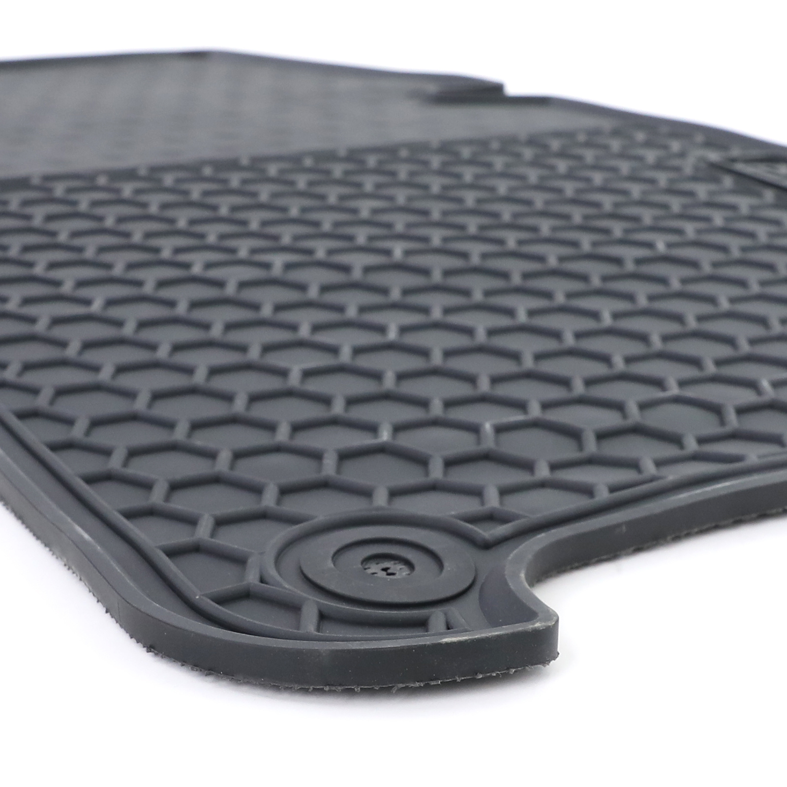 Rubberen vloermatten geschikt voor VW Passat 3C5 B6 05-10 - Premium kwaliteit - Zwart