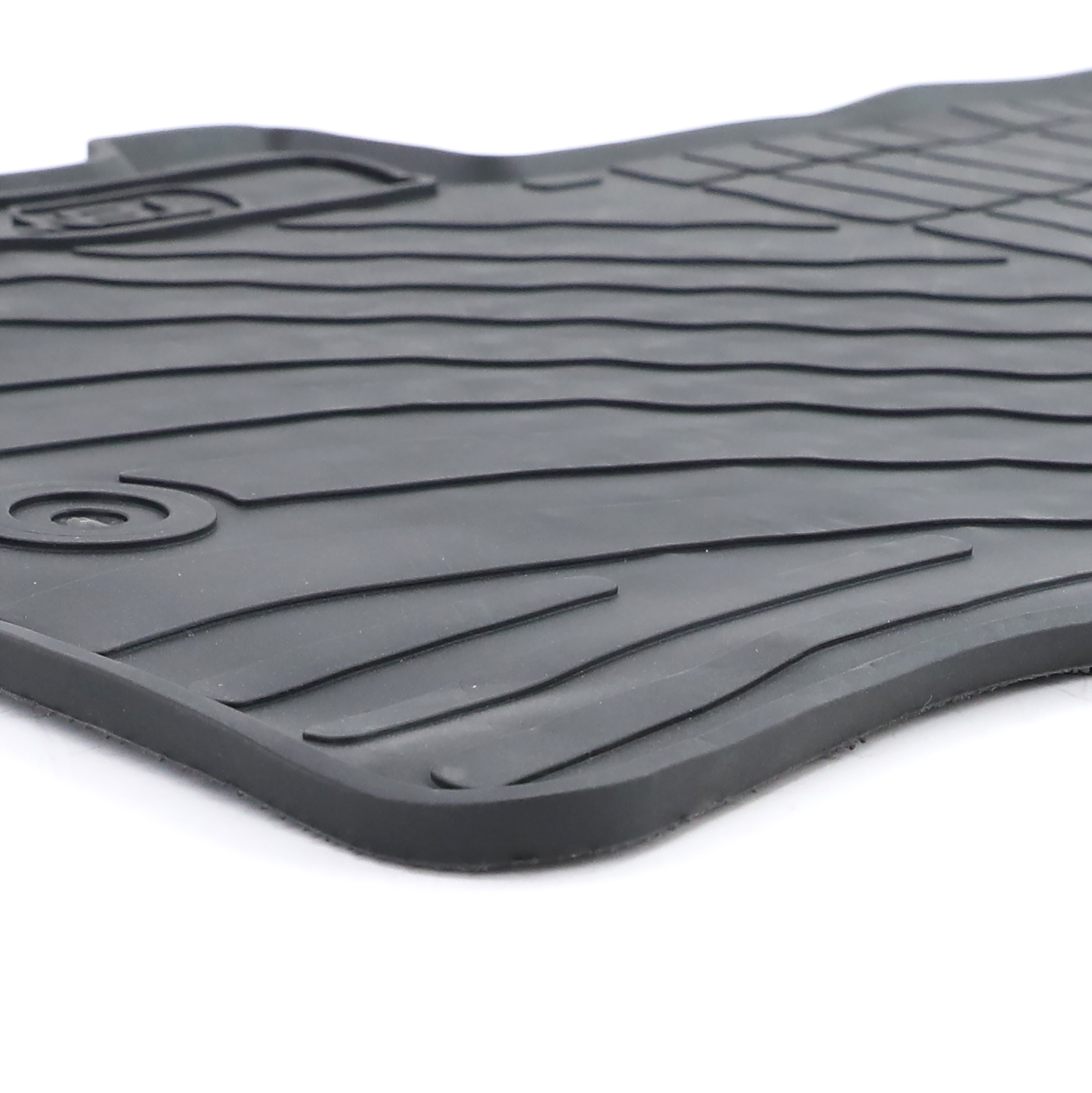 Rubberen vloermattenset - Land Rover Range Rover Sport LM LS 04-13 - Premium kwaliteit - Zwart