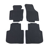 Rubberen vloermatten - geschikt voor VW Passat B8 sedan Variant - Zwart - 4 stuks