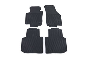 Rubberen vloermatten - geschikt voor VW Passat B8 sedan Variant - Zwart - 4 stuks