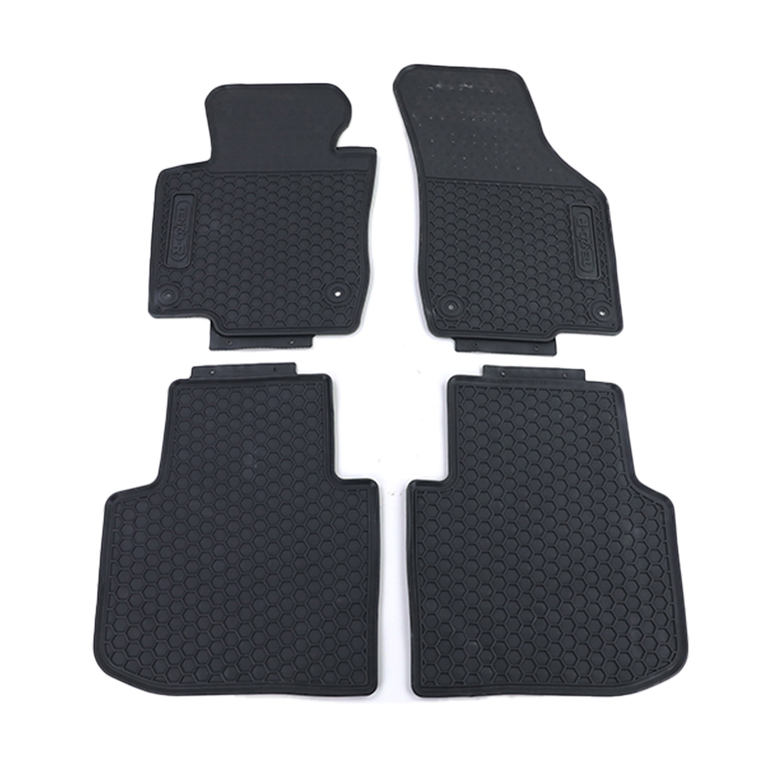 Rubberen vloermatten - VW Passat B8 sedan Variant - Zwart - 4 stuks