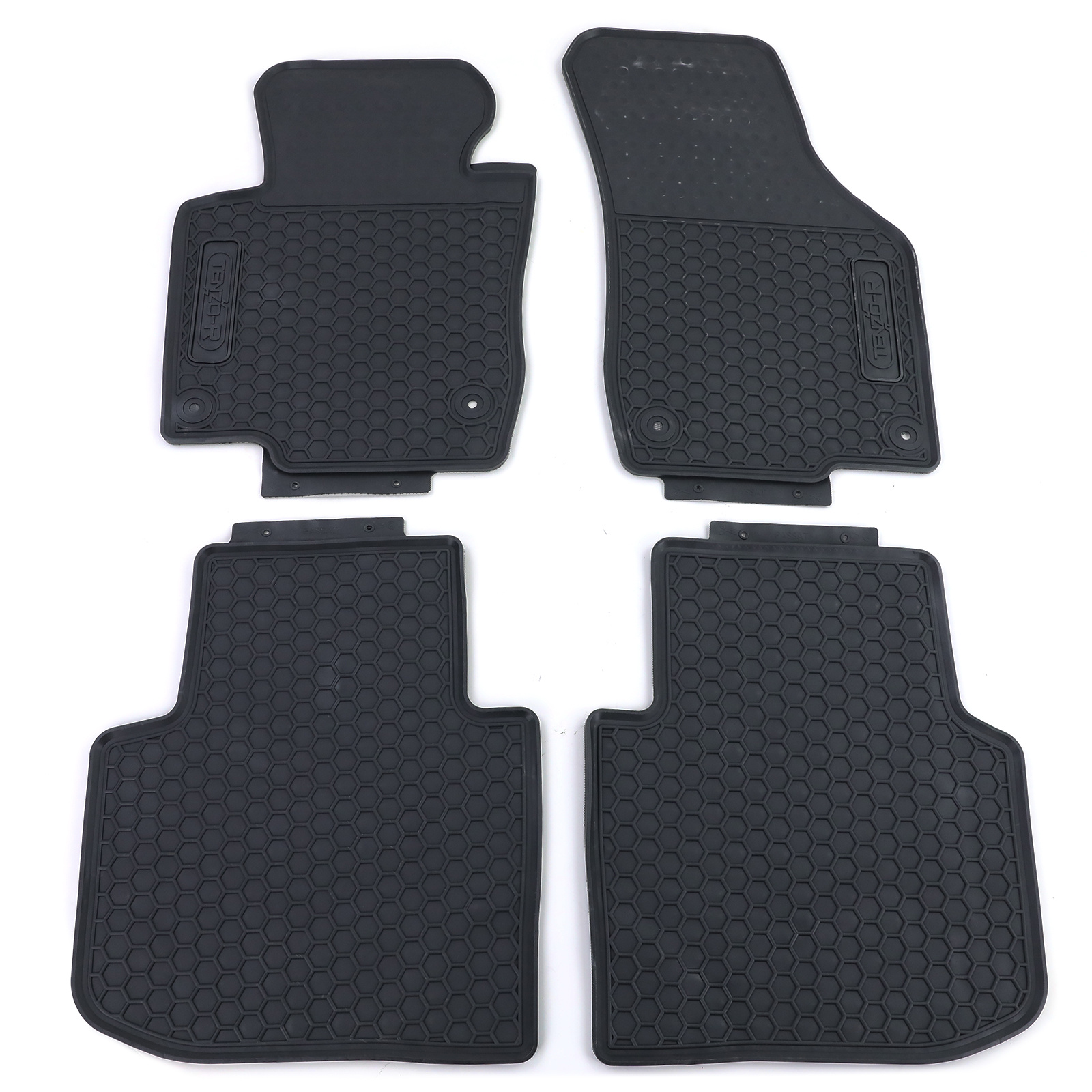 Rubberen vloermatten - geschikt voor VW Passat B8 sedan Variant - Zwart - 4 stuks