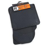 Rubberen vloermatten - VW Touareg CR7 - Zwarte Premium Set - 4 stuks