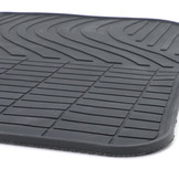 Rubberen vloermatten - geschikt voor Peugeot 206 00-09 - Premium kwaliteit - Zwart