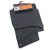 Rubberen vloermatten - Porsche Cayenne 10-19 - Premium kwaliteit - Zwart