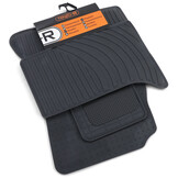 Rubberen vloermatten - BMW X5 E53 0-07 - Premium kwaliteit - Zwart