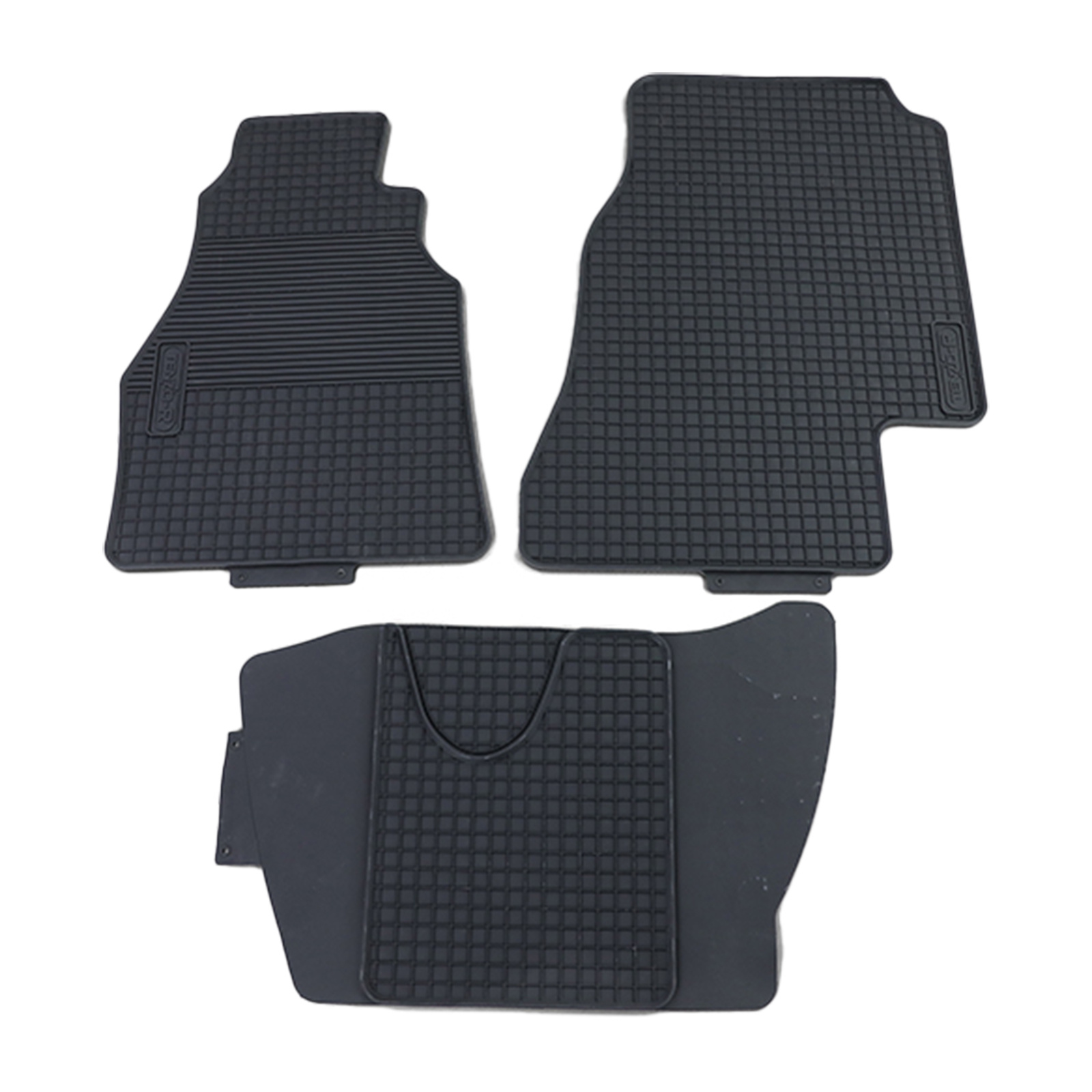 Rubberen vloermatten - Mercedes Sprinter 95-06 - Premium kwaliteit - Zwart