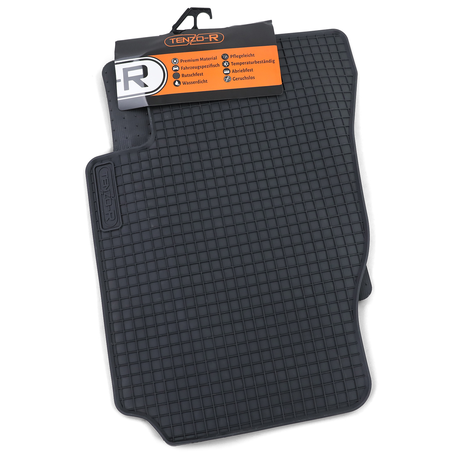 Rubberen vloermatten geschikt voor Mercedes Sprinter 95-06 - Premium kwaliteit - Zwart