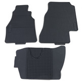 Rubberen vloermatten - Mercedes Sprinter 95-06 - Premium kwaliteit - Zwart