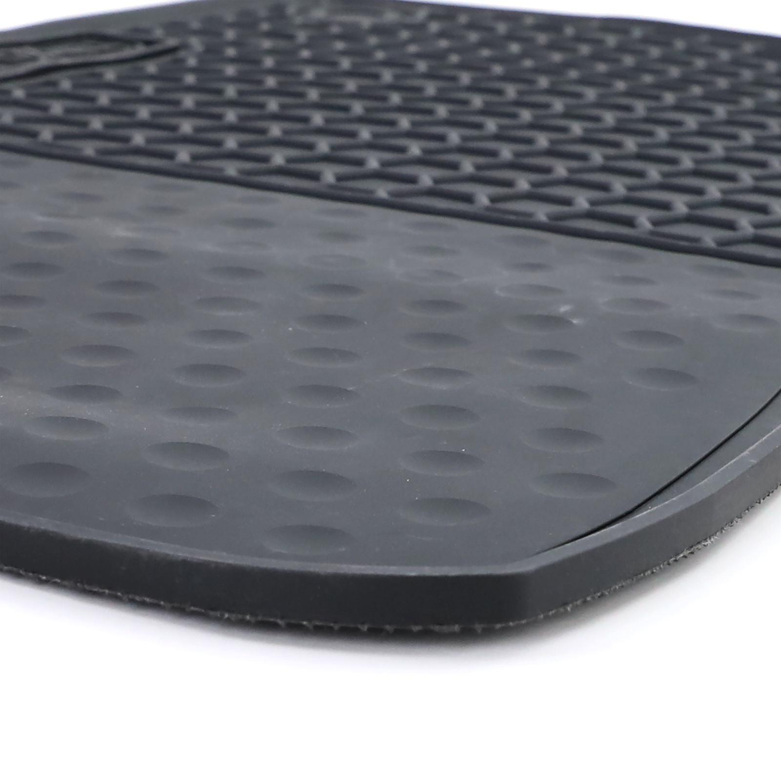 Rubberen vloermatten geschikt voor VW Passat CC 357 08-12 - Premium kwaliteit - Zwart