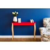 Bijzettafel Lillo | Zuiver Rood | 85x35x74cm | FSC Gecertificeerd