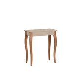 Bijzettafel Lillo - Natuurlijk beukenhout poten - Bruin Beige - FSC gecertificeerd