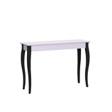 Bijzettafel Lillo - Roze, 105x35x74cm, beukenhout & MDF, FSC gecertificeerd