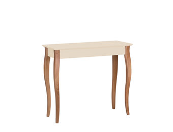 Bijzettafel Lillo | Natuurlijk Beukenhout Poten | Krijtwit | 85x35x74cm | FSC Gecertificeerd