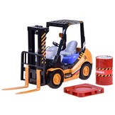 Speelgoed heftruck - op afstand bestuurbaar - 1:14 - geel