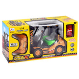 Speelgoed heftruck - op afstand bestuurbaar - 1:14 - geel