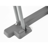 Zwembad trap - Bestway - 107 cm - 3 treden - metaal - wit