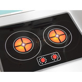 Speelgoed keuken - hout - met accessoires - 91x29x99 cm - wit