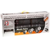 Keyboard piano - 61 toetsen - 81x30 cm - met microfoon - zwart