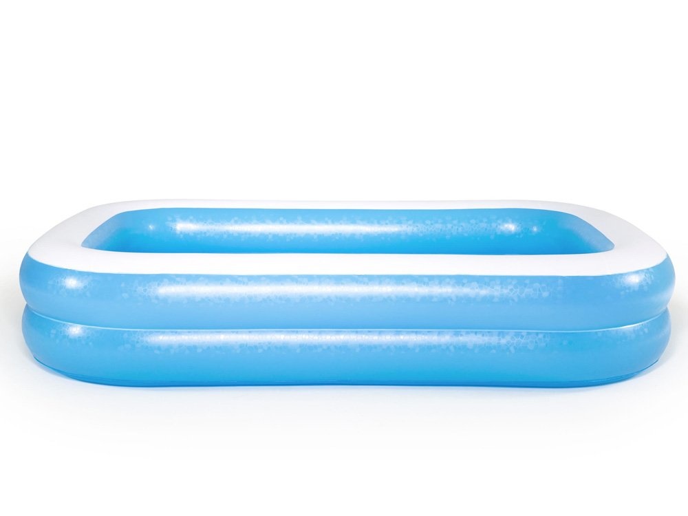 Opblaas zwembad - Bestway - 262x175x51 cm - blauw wit